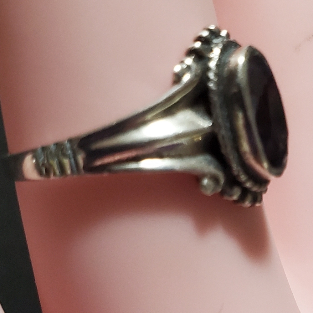 Sterling silver ring - Picture 6 of 7